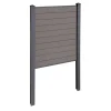 Nimara Finley komposithegn startmodul - H: 150 x L: 95 cm - Brun* Komposithegn - Brun|Alle Komposithegn