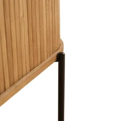 Nimara Florence jalousi skab med lameller i eg 160x45x75 cm* Kommoder & Skænke|Kommoder & Skænke
