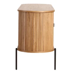 Nimara Florence jalousi skab med lameller i eg 160x45x75 cm* Kommoder & Skænke|Kommoder & Skænke