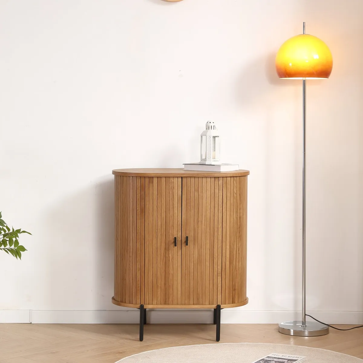 Nimara Florence jalousi skab med lameller i eg 70x40x85 cm* Kommoder & Skænke|Opbevaring Til Stuen