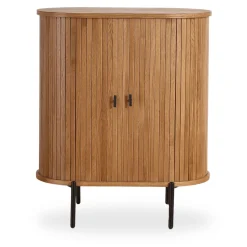 Nimara Florence jalousi skab med lameller i eg 70x40x85 cm* Kommoder & Skænke|Opbevaring Til Stuen