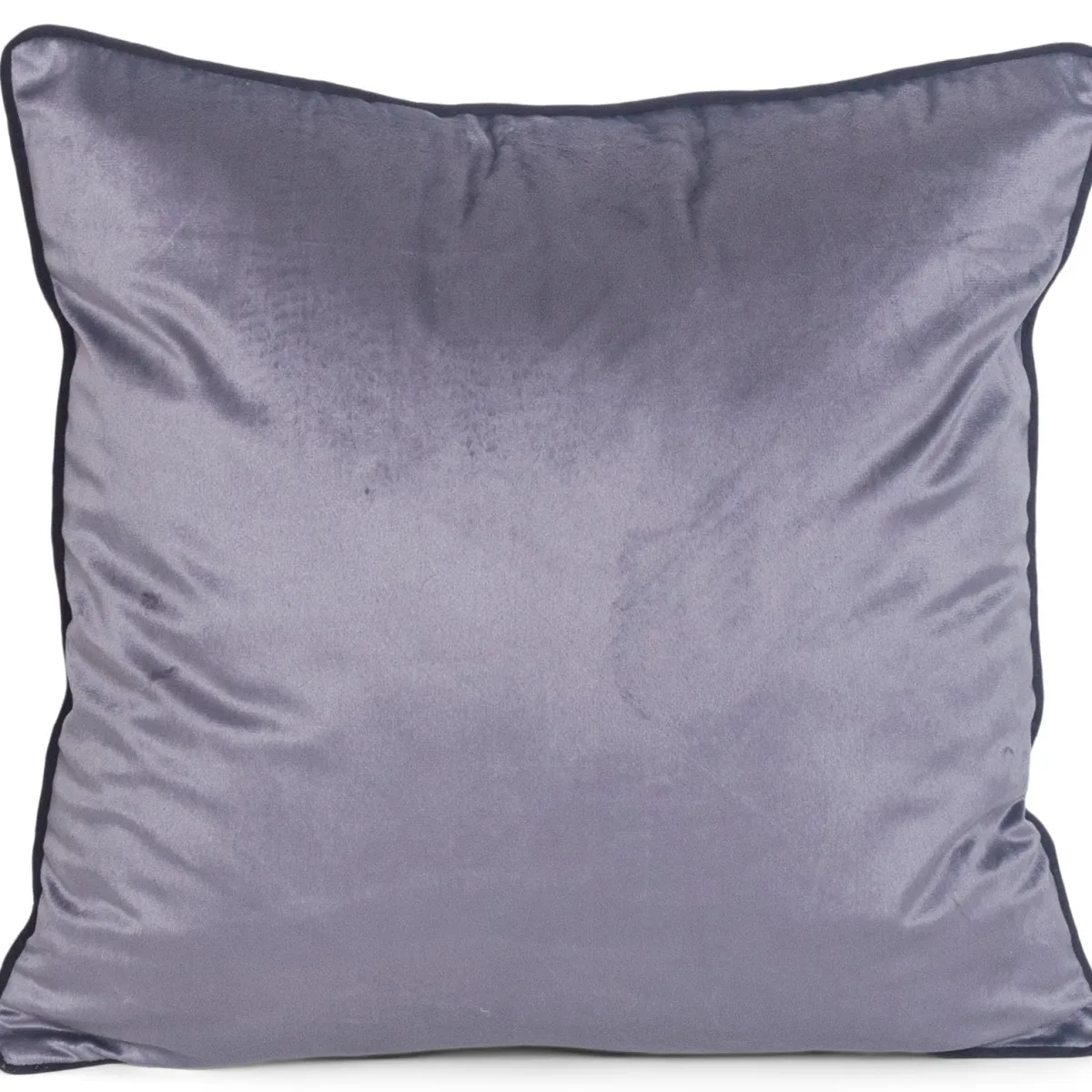 Nimara Gabi pyntepude - Sølvgrå velour 45x45 cm* Puder|Puder