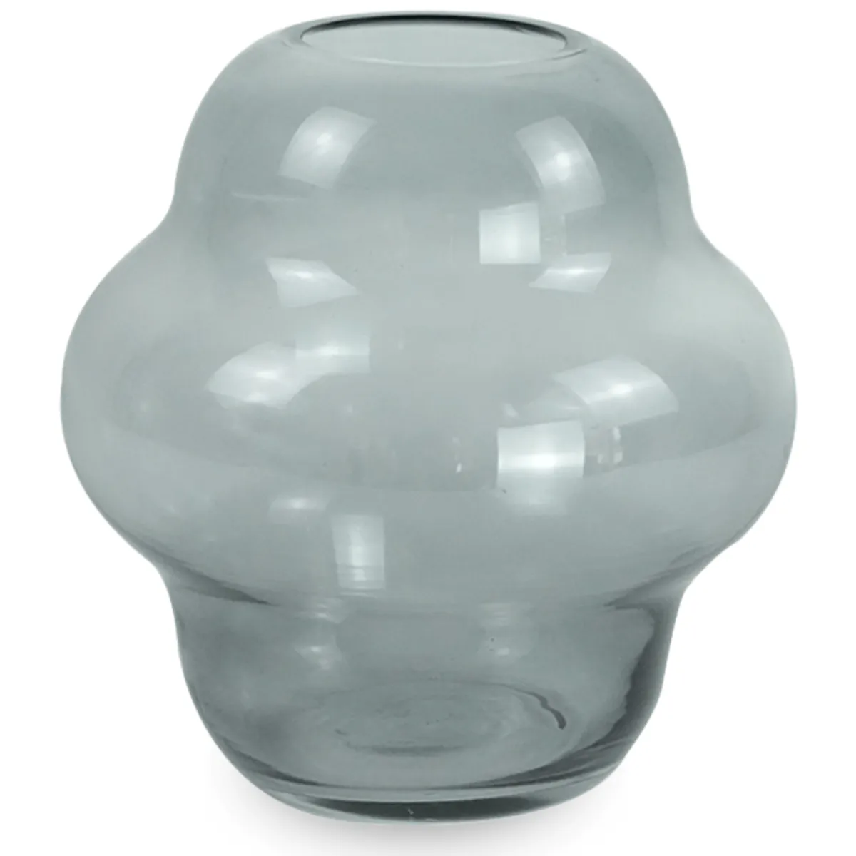 Nimara Gina glasvase røget 20 cm* Vaser