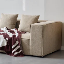 Nimara Hailey - Hjørnesofa modulsofa i sand med 4 moduler (Opstilling 1) L: 368 X D: 247 X H: 65 cm* Sofaer