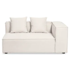 Nimara Hailey - Hjørnesofa modulsofa i beige med 4 moduler (Opstilling 2) L: 368 X D: 247 X H: 65 Cm* Sofaer