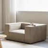 Nimara Hailey lænestol i sand L: 136 X D: 100 X H: 64 Cm* Sofaer|Lænestole