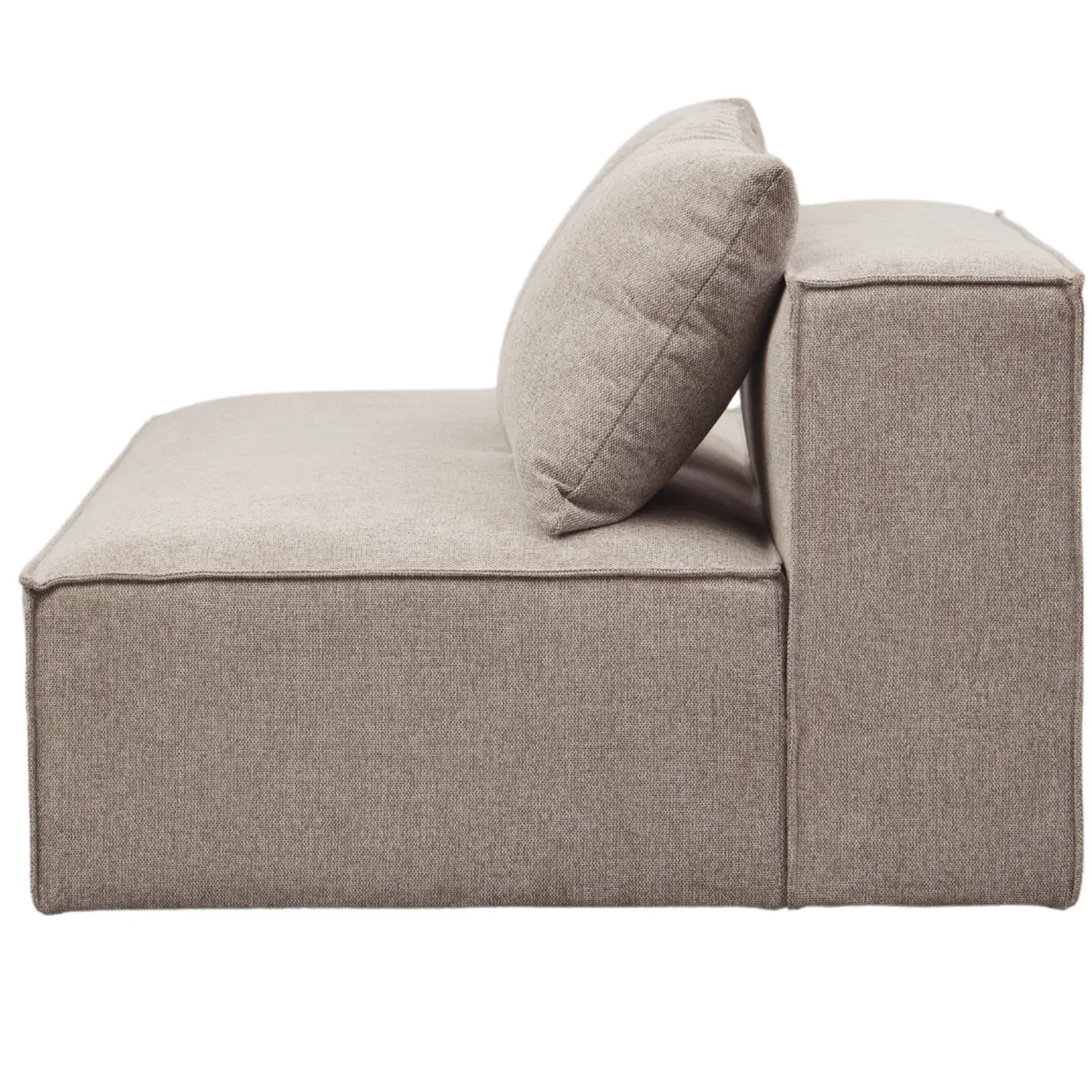 Nimara Hailey modul med halvt ryglæne venstrevendt i sand L:148 x D: 100 x H: 65 cm* Sofaer
