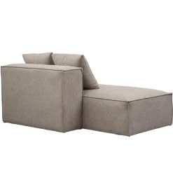 Nimara Hailey modul med halvt ryglæne venstrevendt i sand L:148 x D: 100 x H: 65 cm* Sofaer
