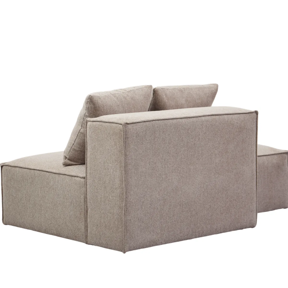 Nimara Hailey modul med halvt ryglæne venstrevendt i sand L:148 x D: 100 x H: 65 cm* Sofaer