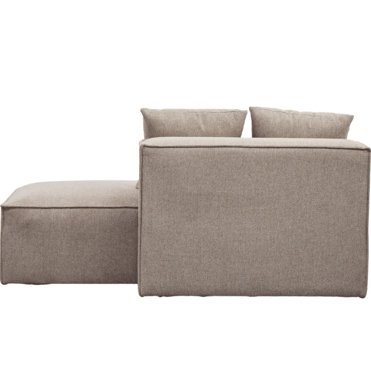 Nimara Hailey modul med halvt ryglæne højrevendt i sand L: 148 x D: 100 x H: 65 cm* Sofaer