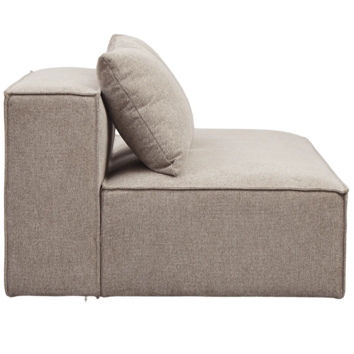 Nimara Hailey modul med halvt ryglæne højrevendt i sand L: 148 x D: 100 x H: 65 cm* Sofaer