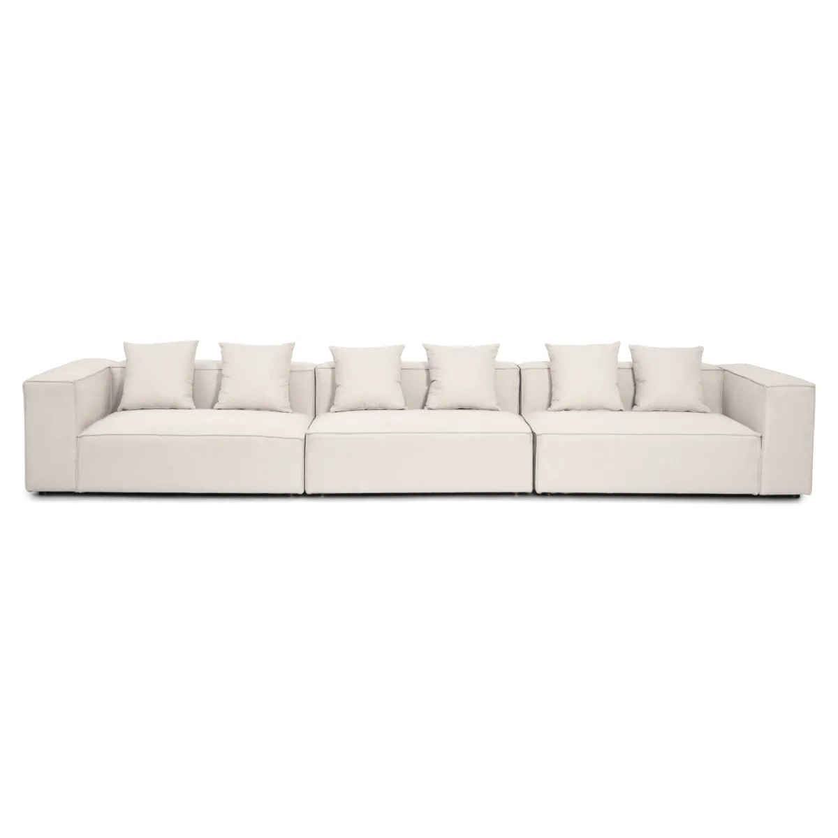 Nimara Hailey - Modulsofa I Beige Med 3 Moduler L: 415 X D: 100 X H: 65 cm* Sofaer