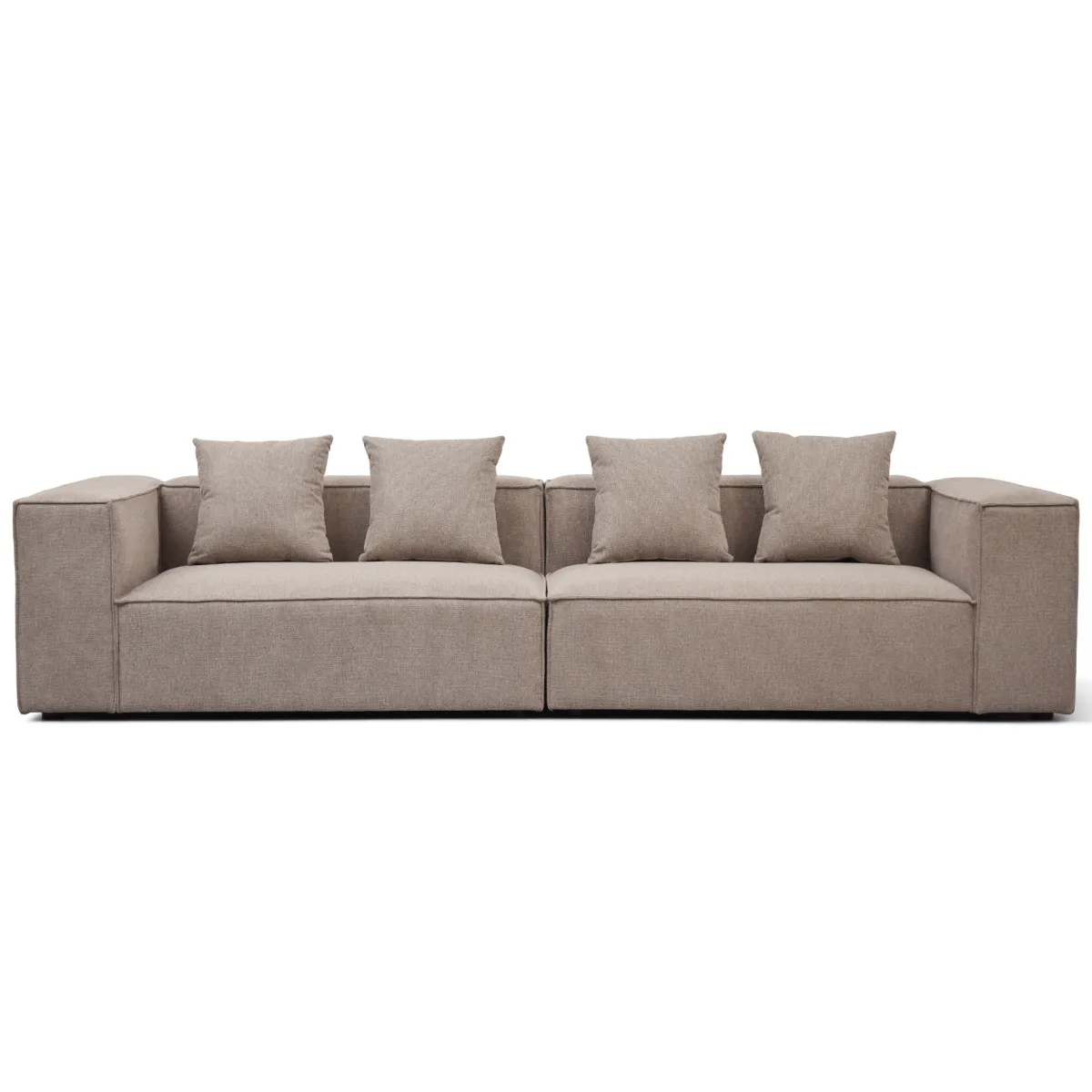 Nimara Hailey - Modulsofa i sand med 2 moduler L: 294 X D: 100 X H: 65 cm* Sofaer