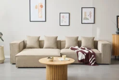 Nimara Hailey - Modulsofa i sand med 2 moduler L: 294 X D: 100 X H: 65 cm* Sofaer