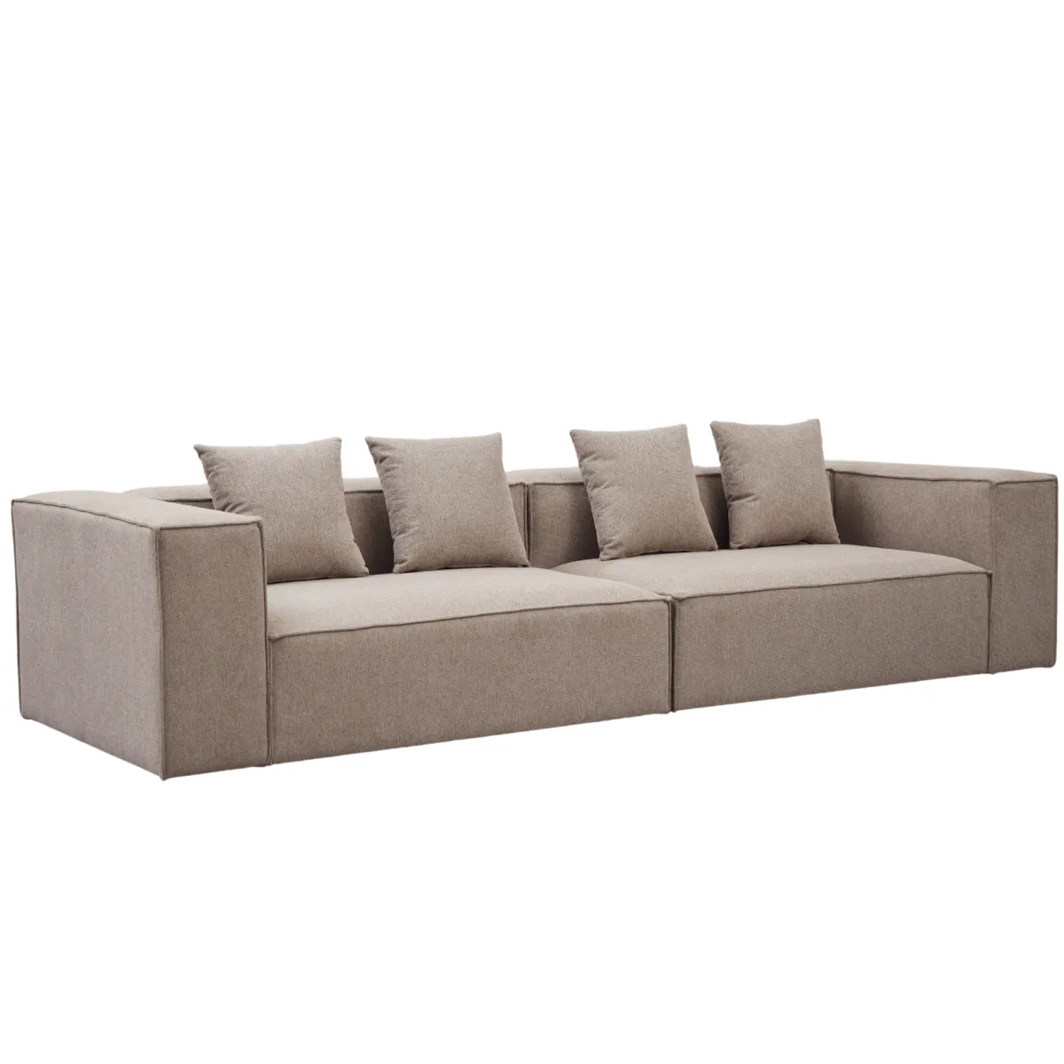Nimara Hailey - Modulsofa i sand med 2 moduler L: 294 X D: 100 X H: 65 cm* Sofaer