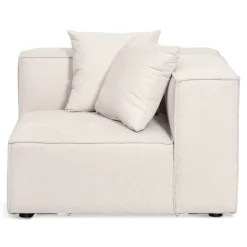 Nimara Hailey - U-sofa modulsofa i beige med 4 moduler - Venstrevendt chaiselong L: 368 X D: 247 X H: 65 cm* Sofaer