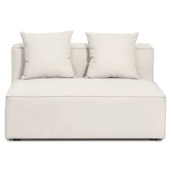Nimara Hailey - U-sofa modulsofa i beige med 4 moduler - Venstrevendt chaiselong L: 368 X D: 247 X H: 65 cm* Sofaer