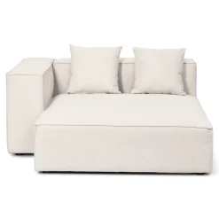 Nimara Hailey - U-sofa modulsofa i beige med 4 moduler - Venstrevendt chaiselong L: 368 X D: 247 X H: 65 cm* Sofaer