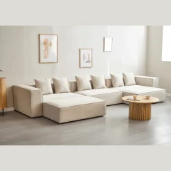 Nimara Hailey venstre chaiselong modul i beige L: 147 X D: 148 X H: 65 cm* Sofaer
