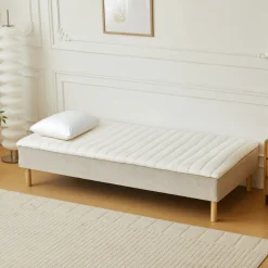 Nimara Henry hvid topmadras i PU-skum 90x200x4 cm* Alle Madrasser|Topmadrasser