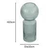 Nimara Hera glas vase grå 23 cm* Vaser