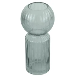 Nimara Hera glas vase grå 23 cm* Vaser