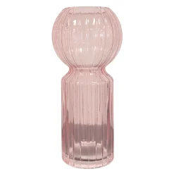Nimara Hera glasvase lyserød 23 cm* Vaser