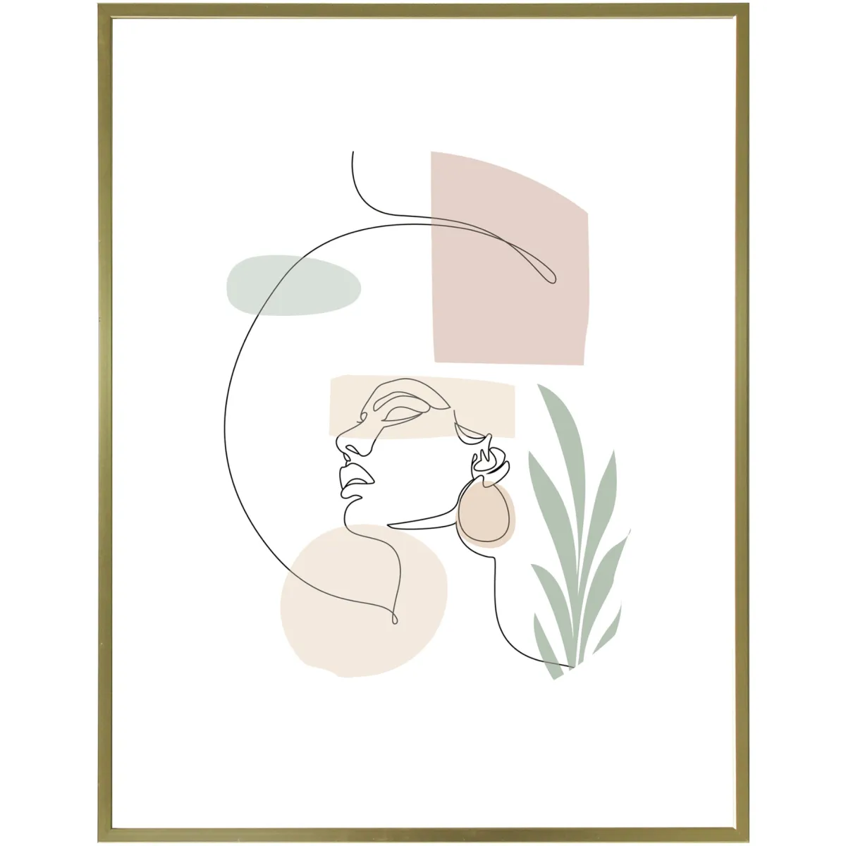 Nimara Ibi billedramme 30x40 cm guld* Billedrammer