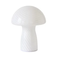 Nimara Ida Mushroom LED lampe hvid 24 cm* Bordlamper