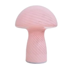 Nimara Ida Mushroom LED lampe lyserød 24 cm* Bordlamper