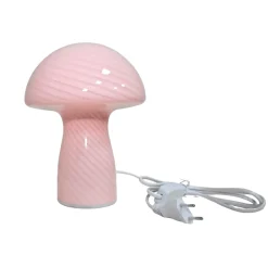 Nimara Ida Mushroom LED lampe lyserød 24 cm* Bordlamper
