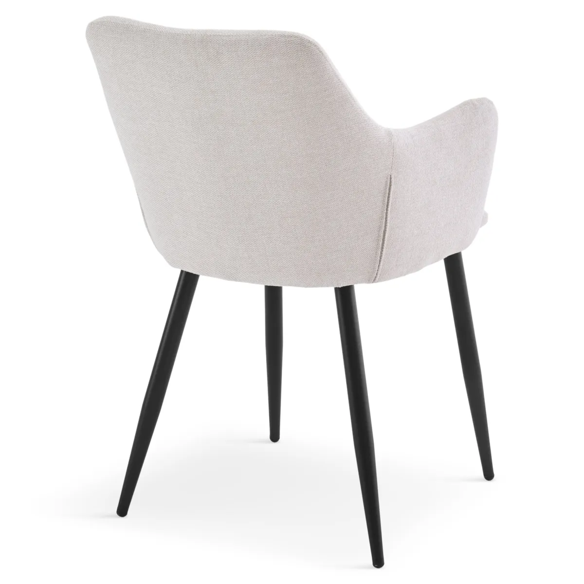 Nimara Isabella - spisebordsstol beige tekstil* Spisebordsstole