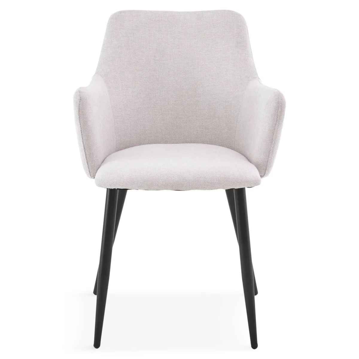 Nimara Isabella - spisebordsstol beige tekstil* Spisebordsstole