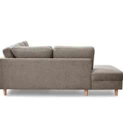Nimara Jennifer højrevendt u-sofa i sand med chaiselong - L: 300 x D: 208 x H: 82 cm* Sofaer