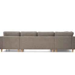 Nimara Jennifer højrevendt u-sofa i sand med chaiselong - L: 300 x D: 208 x H: 82 cm* Sofaer