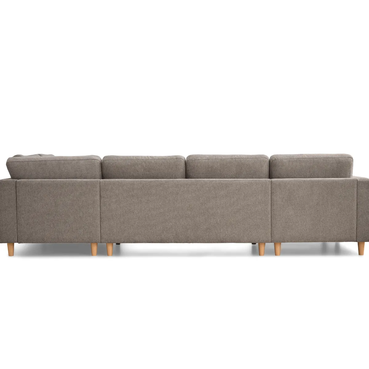 Nimara Jennifer venstrevendt u-sofa i sand med chaiselong - L: 300 x D: 208 x H: 82 cm* Sofaer