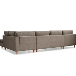 Nimara Jennifer venstrevendt u-sofa i sand med chaiselong - L: 300 x D: 208 x H: 82 cm* Sofaer
