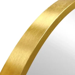 Nimara Julia rundt spejl med messing/guld ramme Ø50 cm* Spejle