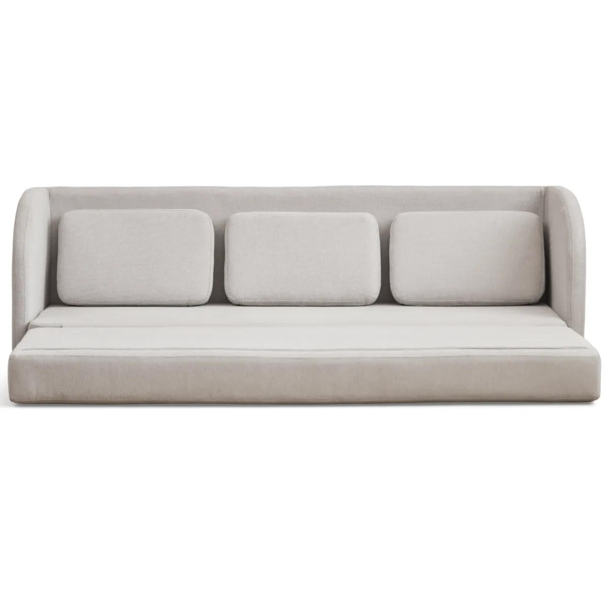 Nimara Katarina foldbar sovesofa beige L: 217 x D: 77/145 x H: 75 cm* Sofaer|Sovesofaer