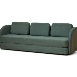 Nimara Katarina foldbar sovesofa grøn L: 217 x D: 77/145 x H: 75 cm* Sofaer|Sovesofaer