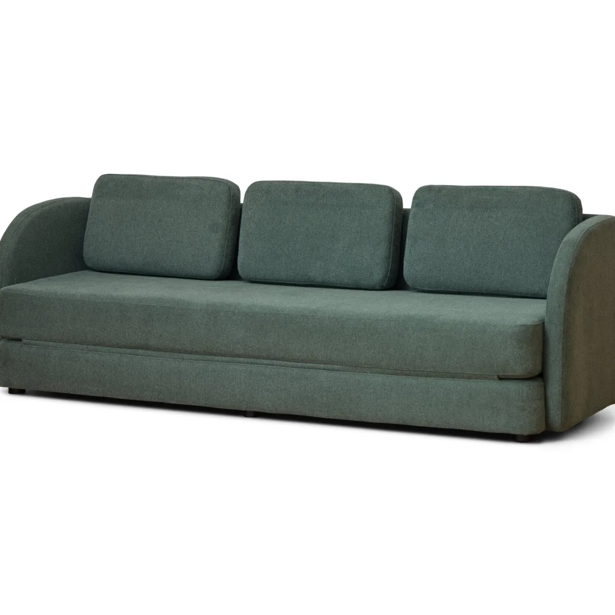 Nimara Katarina foldbar sovesofa grøn L: 217 x D: 77/145 x H: 75 cm* Sofaer|Sovesofaer