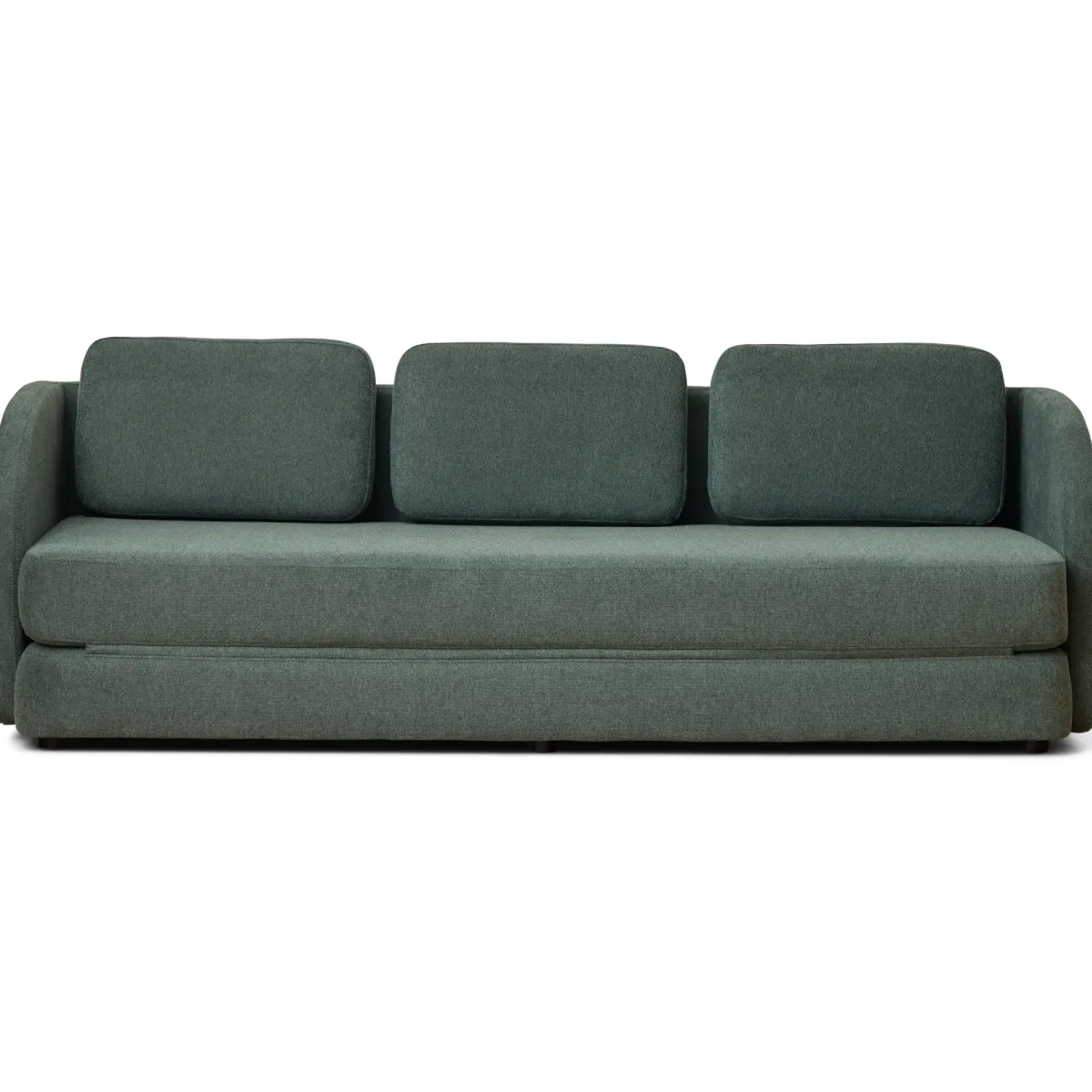 Nimara Katarina foldbar sovesofa grøn L: 217 x D: 77/145 x H: 75 cm* Sofaer|Sovesofaer