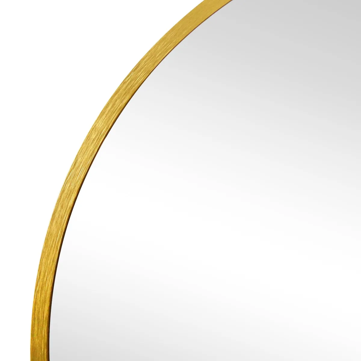 Nimara Kaya rundt spejl med messing/guld ramme Ø70 cm* Spejle