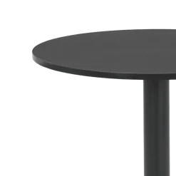 Nimara Lara sort rundt cafebord Ø70 cm* Spiseborde