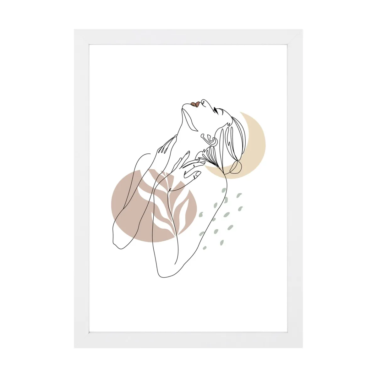 Nimara Lea billedramme 21x30 cm hvid* Billedrammer