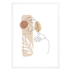 Nimara Lea billedramme 50x70 cm hvid* Billedrammer