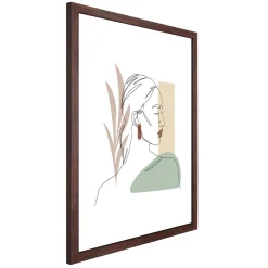 Nimara Lea billedramme 40x50 cm røget træ* Billedrammer