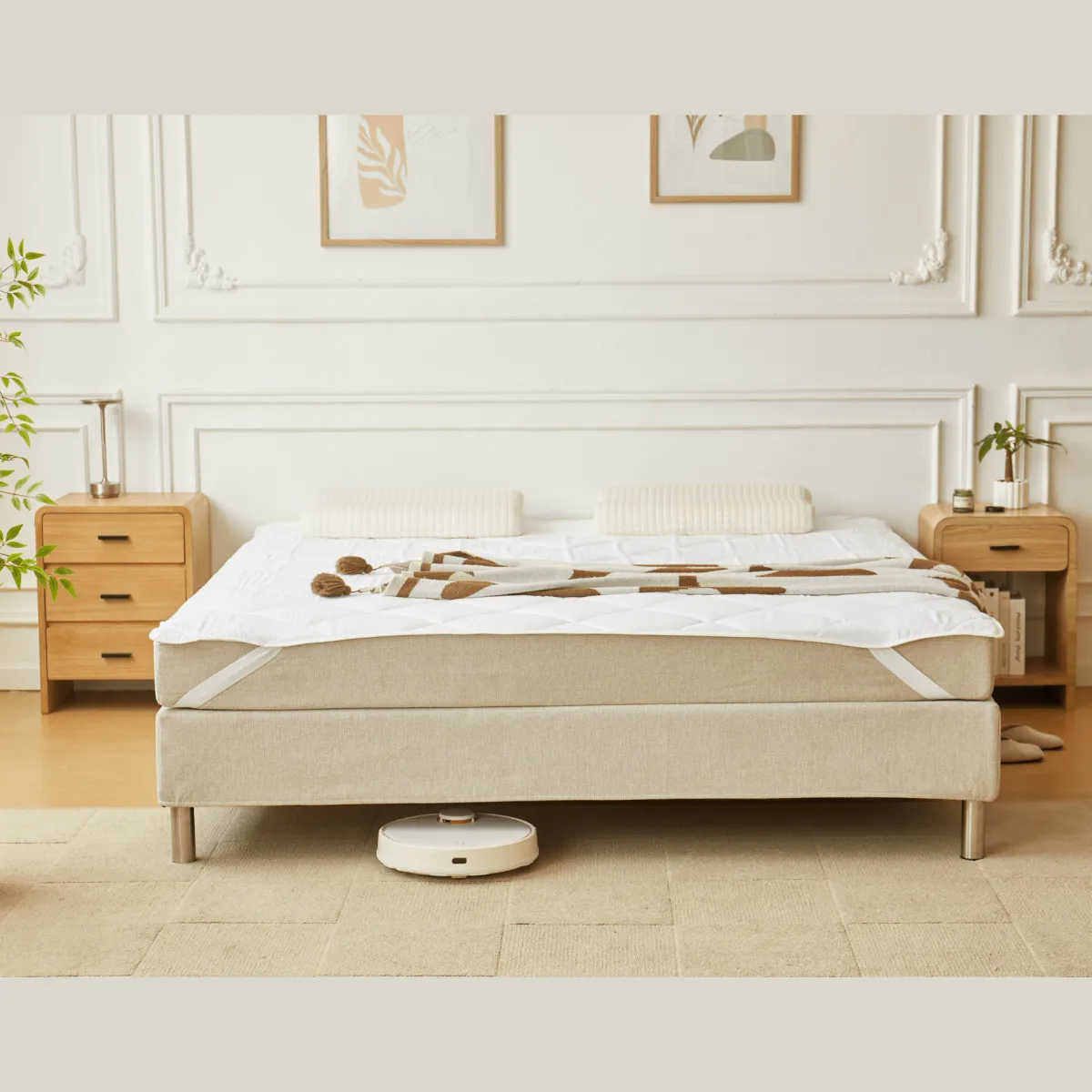 Nimara Leo hvid rullemadras 180x200 cm* Rullemadrasser|Alle Madrasser