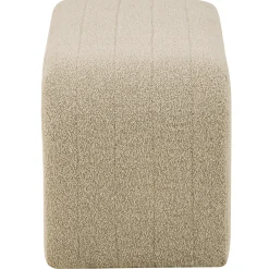 Nimara Lianna bænk i beige boucle 95x40x44 cm* Bænke|Bænke