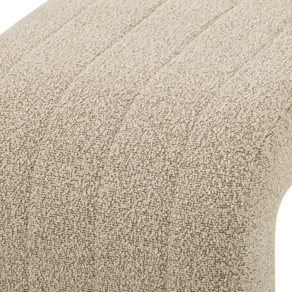 Nimara Lianna bænk i beige boucle 95x40x44 cm* Bænke|Bænke